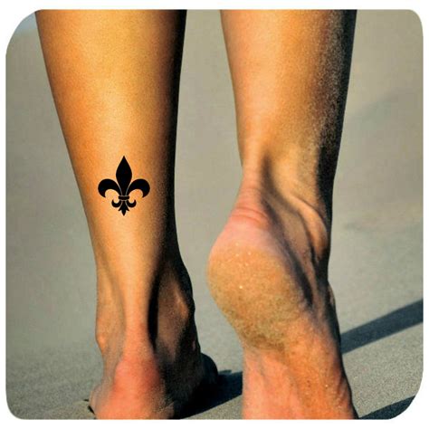 fleur-de-lis tattoo|fleur de lis temporary tattoo.